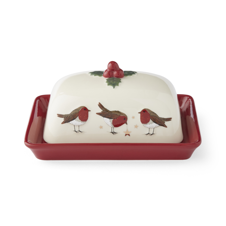 ROBINS RETREAT BUTTER DISH - Image 3