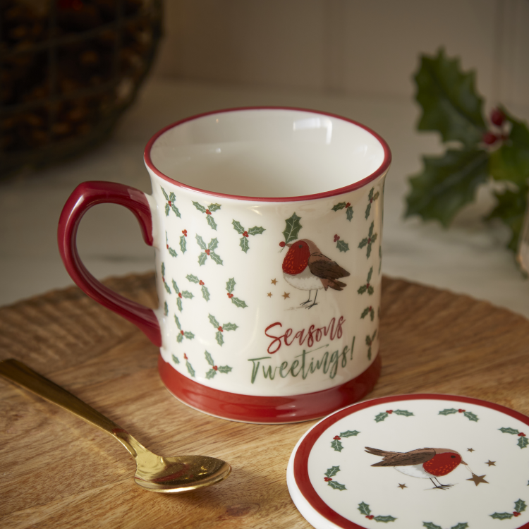 ROBINS RETREAT TANKARD MUG