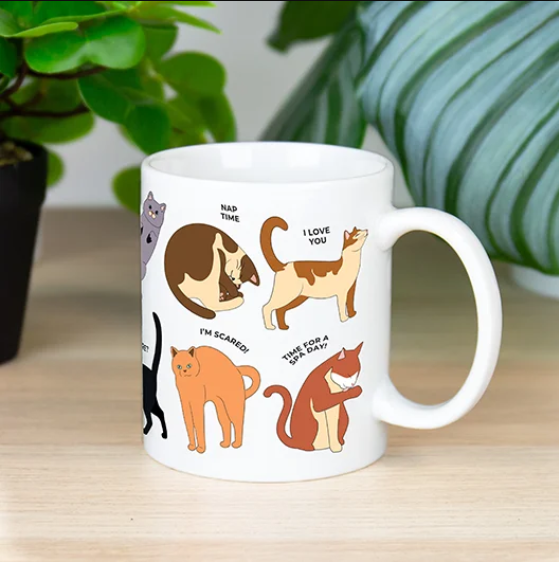 HOW TO SPEAK CAT MUG - Image 2