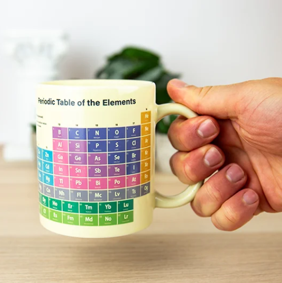 HEAT REVEAL PERIODIC MUG