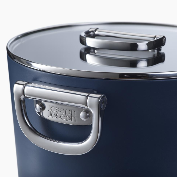 JOSEPH JOSEPH SPACE FOLDING HANDLE STOCKPOT - 25CM - Image 4