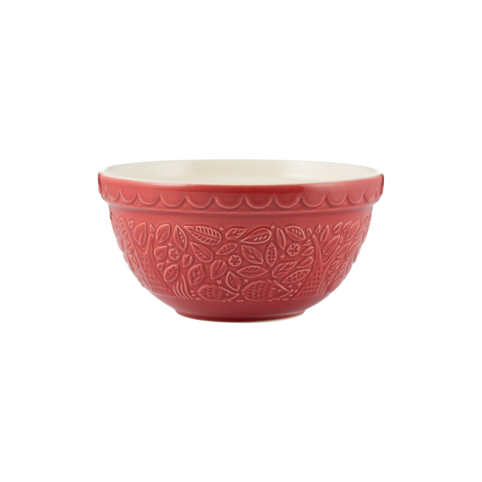 MASON CASH RED 21CM MIXING BOWL - IN THE FOREST