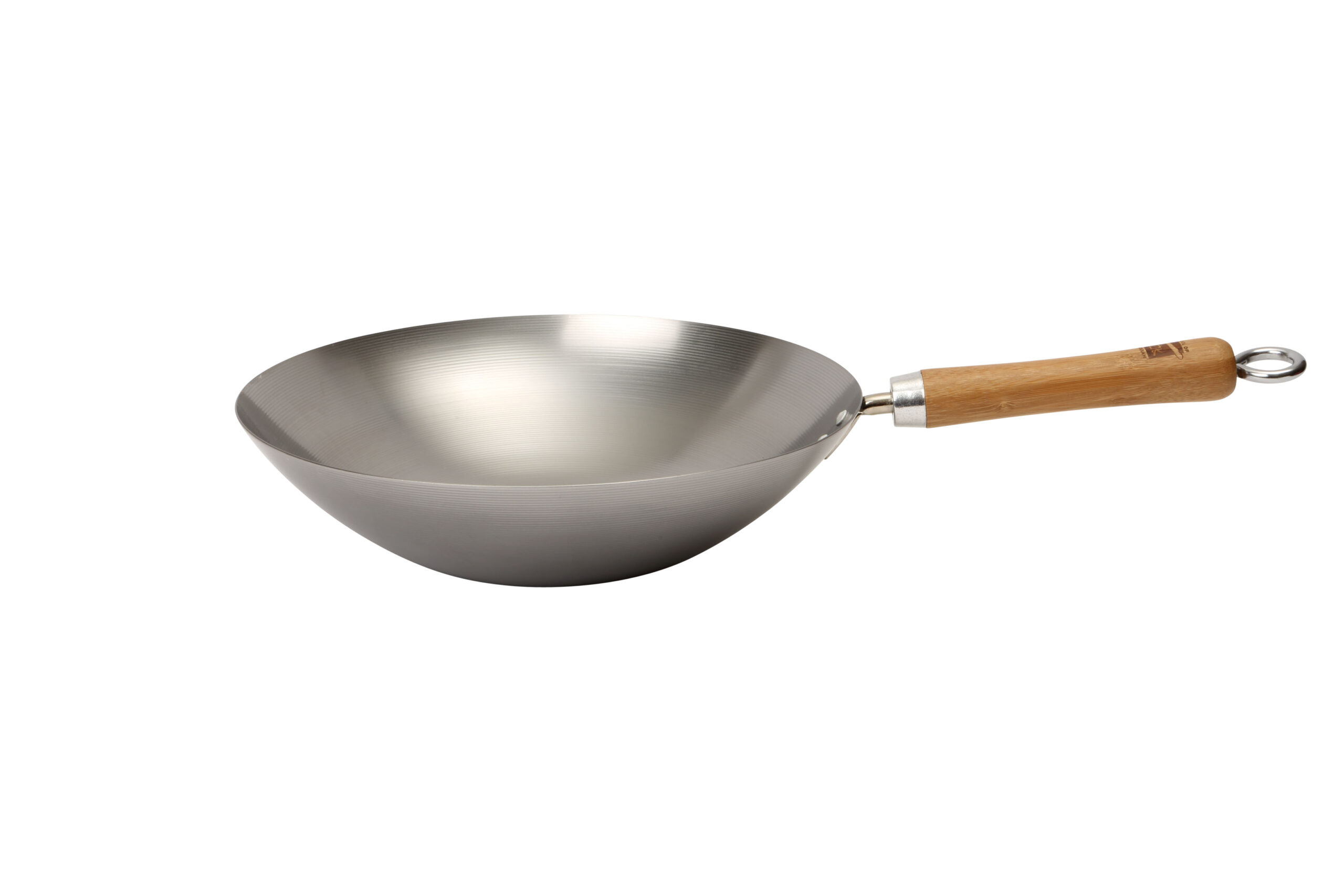 30CM 12" CARBON STEEL WOK - SCHOOL OF WOK