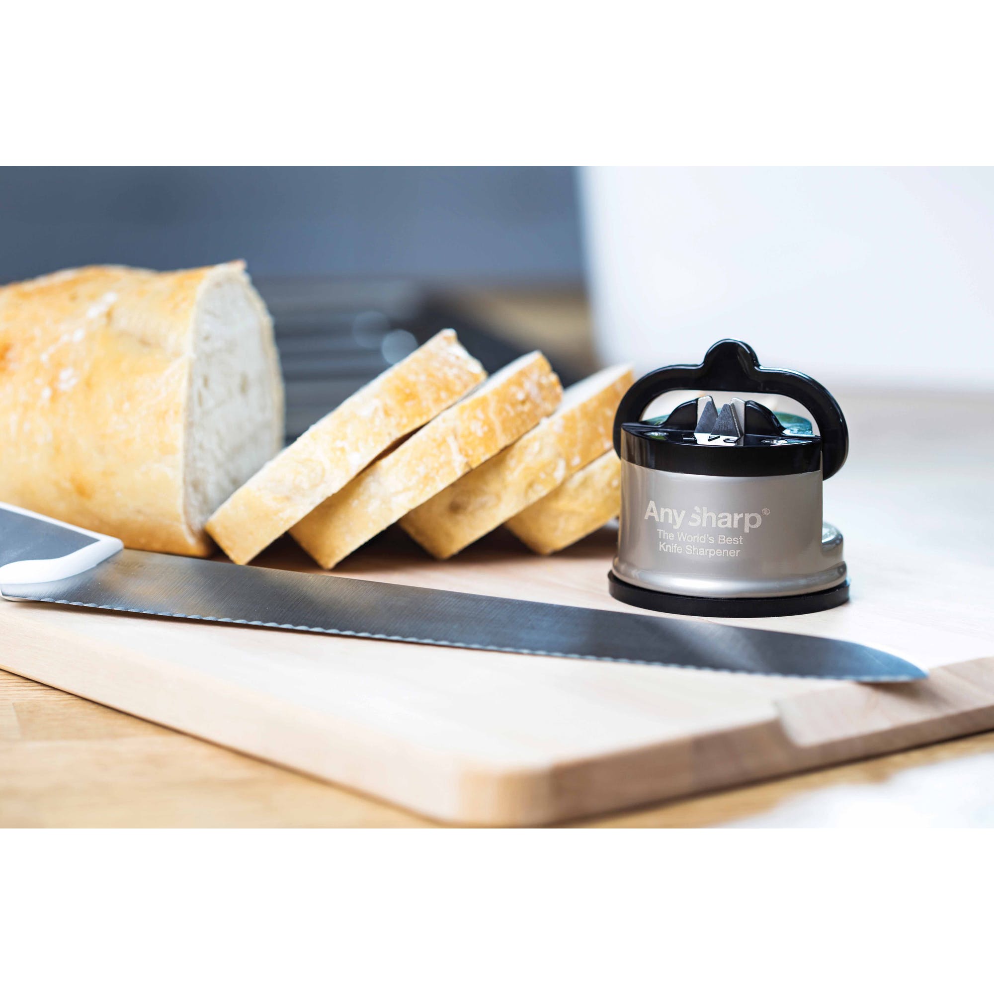 ANYSHARP PRO KNIFE SHARPENER - SILVER - Image 4
