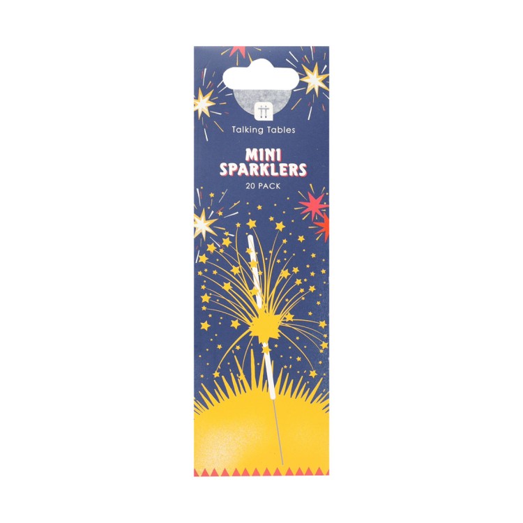 MINI SPARKLERS - PACK OF 20