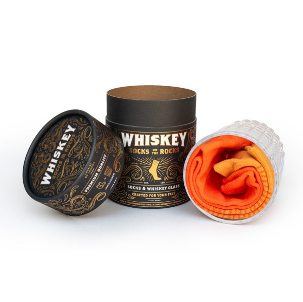 WHISKY SOCKS ON THE ROCKS