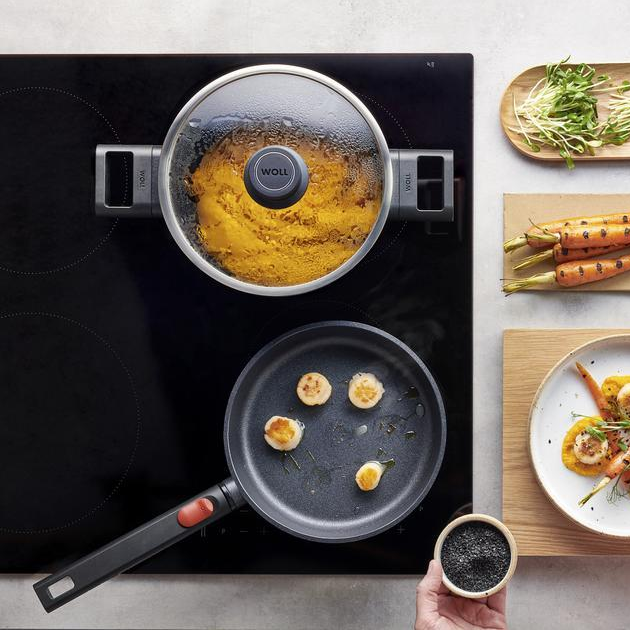 WOLL 'ECO LOGIC' FRYING PAN WITH REMOVABLE HANDLE - 20CM