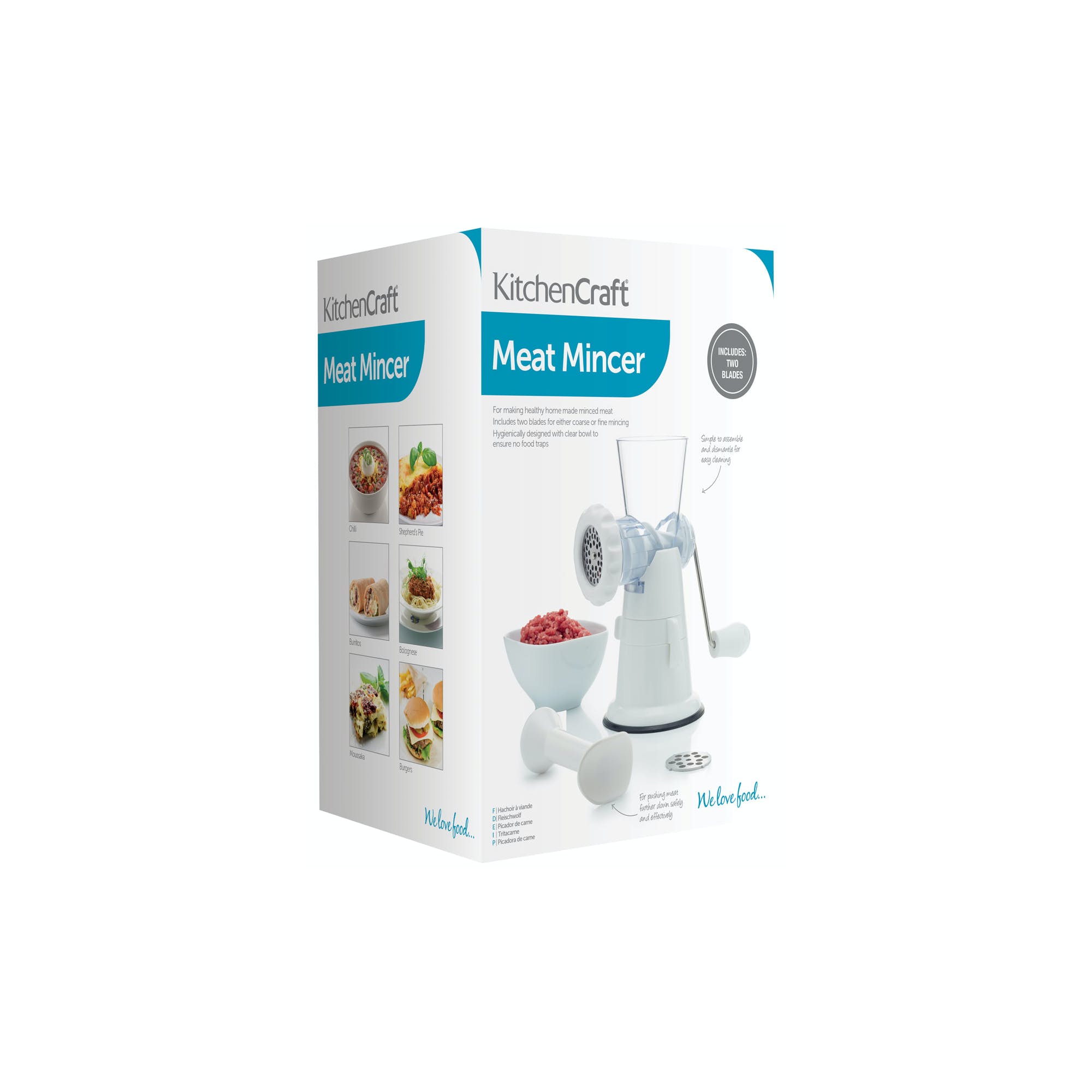 WHITE PLASTIC MINCER WITH SUCTION CLAMP - Image 3