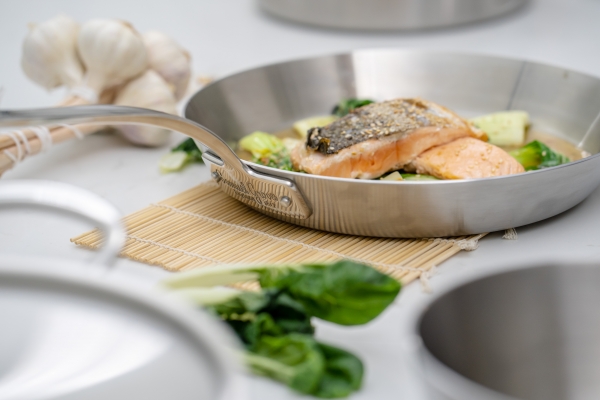 SAMUEL GROVES CLASSIC STEEL FRYING PAN - 20CM - Image 2