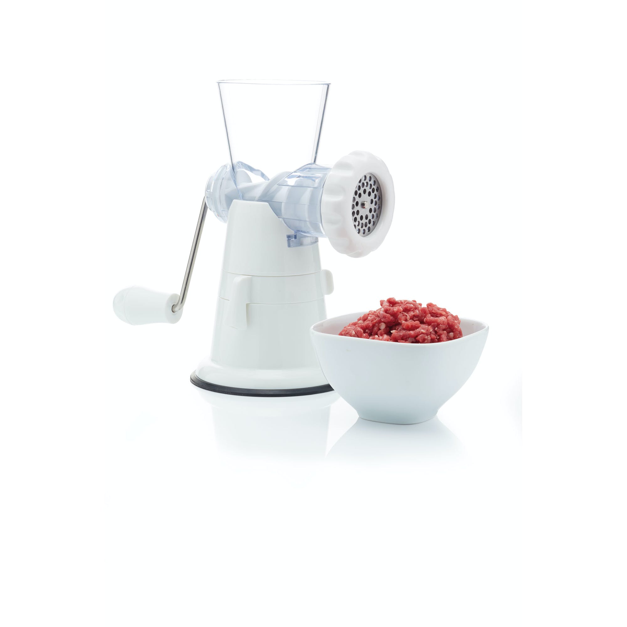 WHITE PLASTIC MINCER WITH SUCTION CLAMP - Image 2