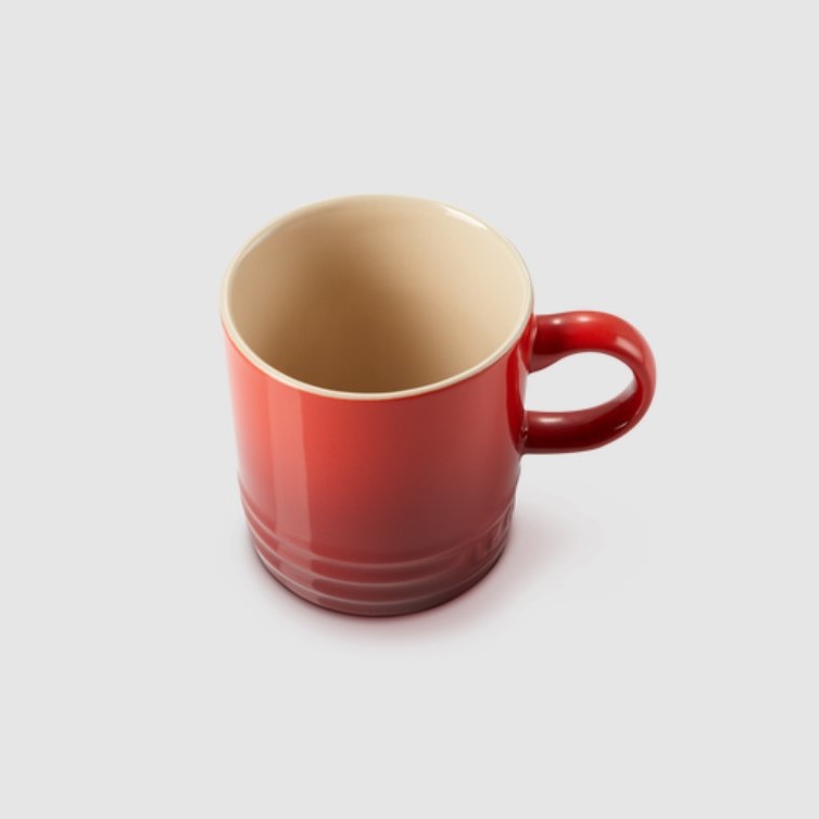 LE CREUSET STONEWARE ESPRESSO MUG - CERISE - Image 2