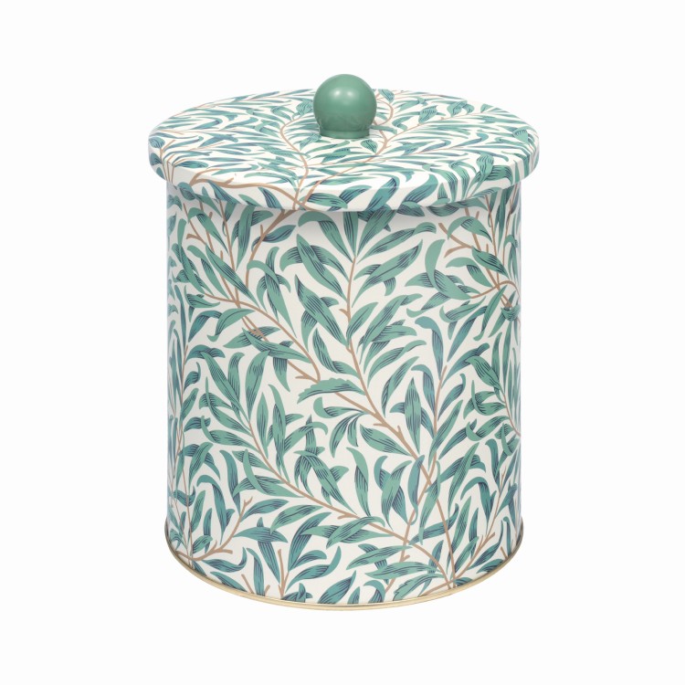 WILLIAM MORRIS ' WILLOW' BISCUIT BARREL