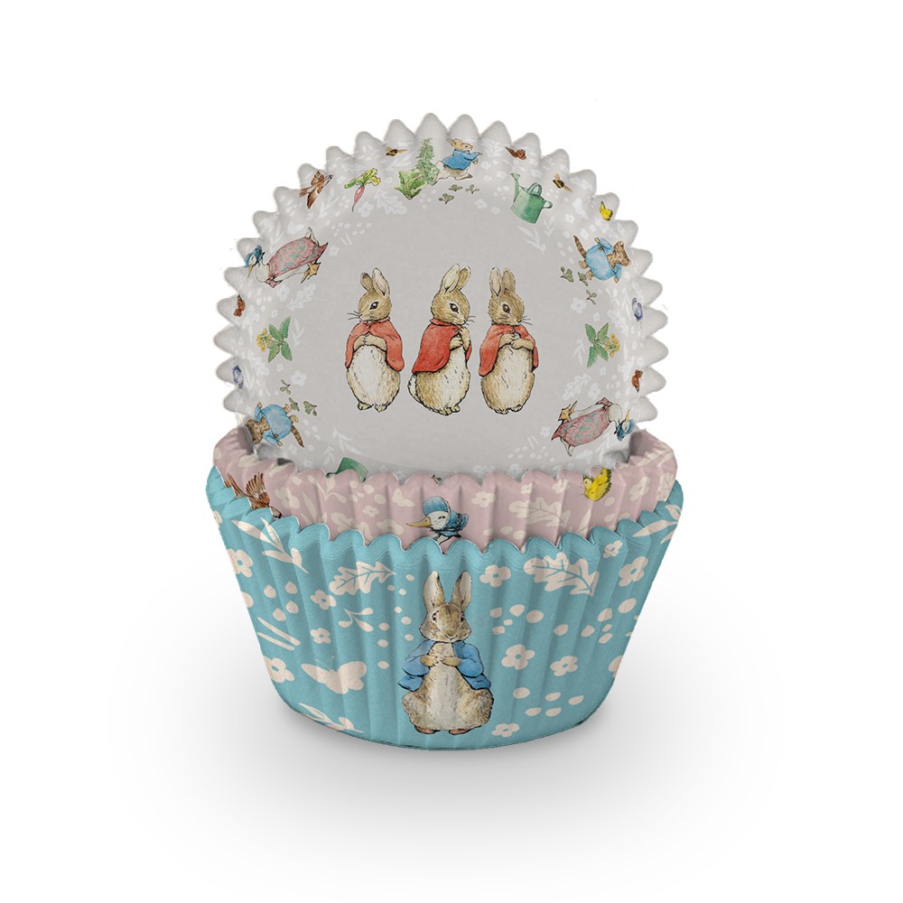 PETER RABBIT CUPCAKE CASES - PACK OF 75