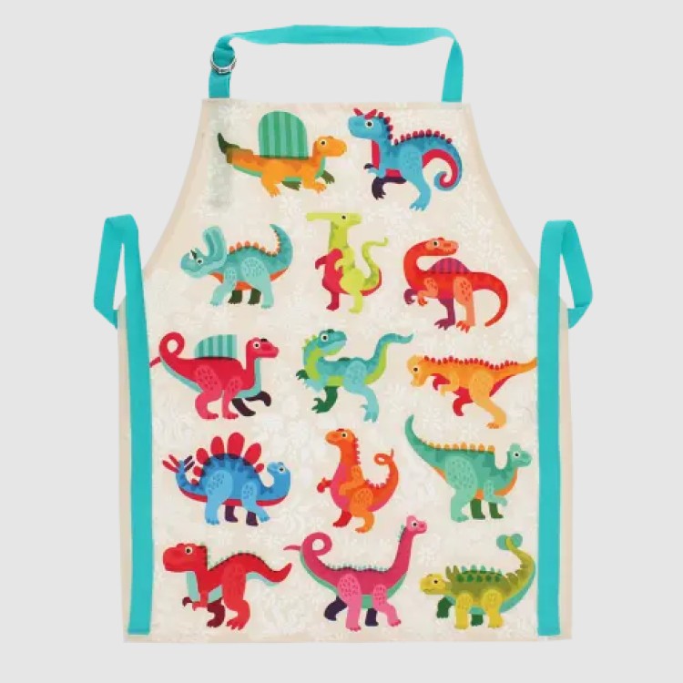 WIPEABLE CHILDREN'S APRON - BABY DINO - Image 2