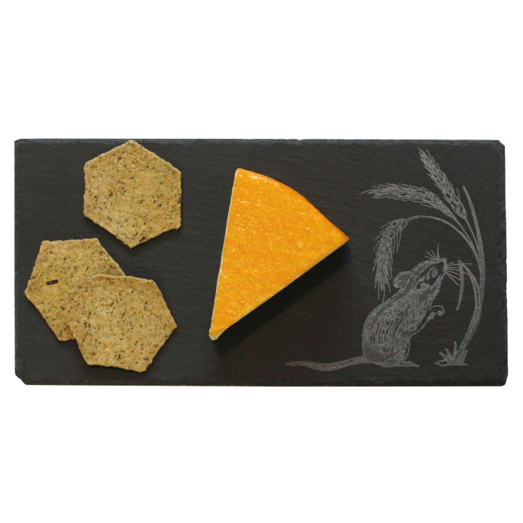 MOUSE SLATE SERVING TRAY 30 X 15CM - Image 2