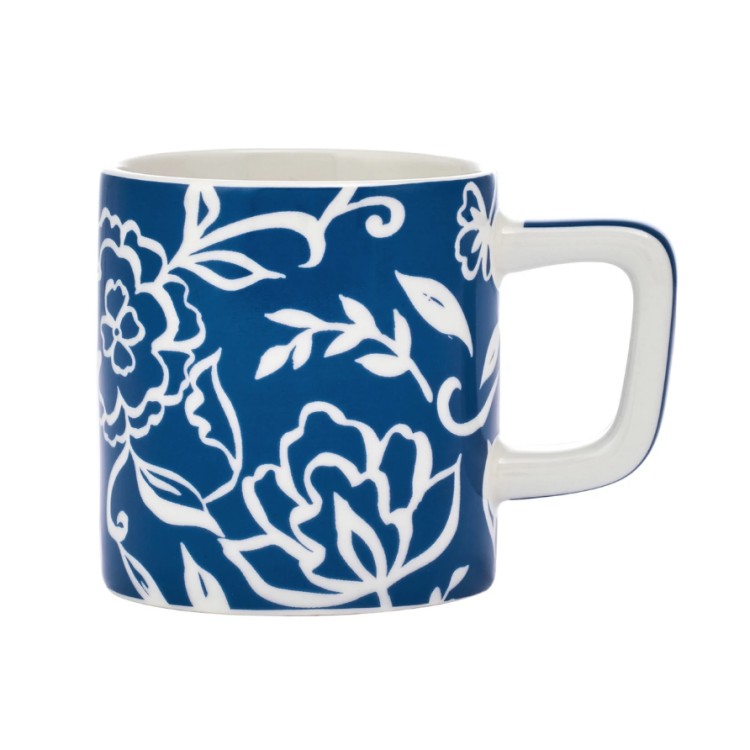 BLUE FLORAL ESPRESSO CUP