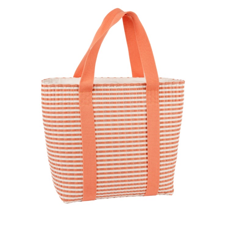 PORTOFINA WOVEN INSULATED PICNIC TOTE - MELON - Image 2