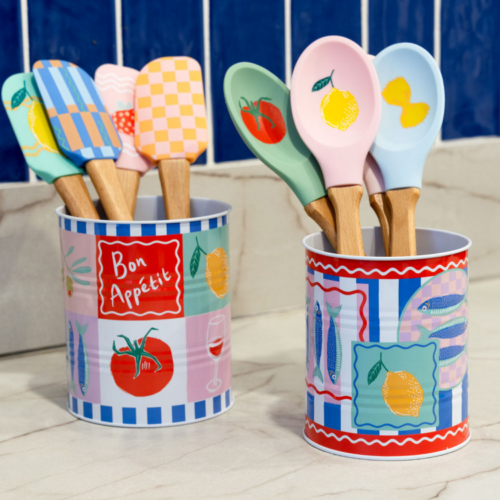BON APPETIT STORAGE TINS - SET OF 2