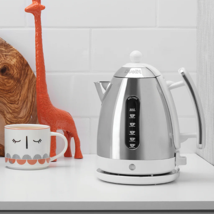 DUALIT LITE JUG KETTLE - GLOSS WHITE / 1.5 LITRE