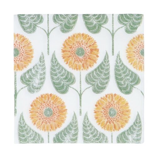 SUNFLOWER WALLPAPER NAPKINS