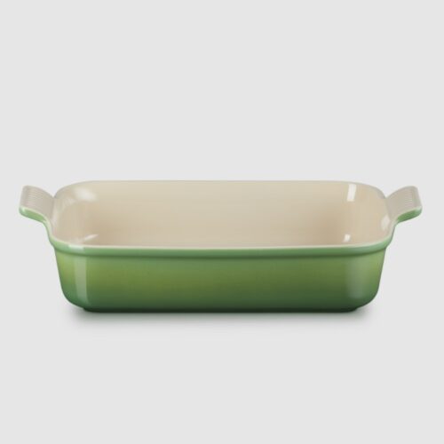 LE CREUSET LARGE STONEWARE RECTANGULAR DISH - BAMBOO
