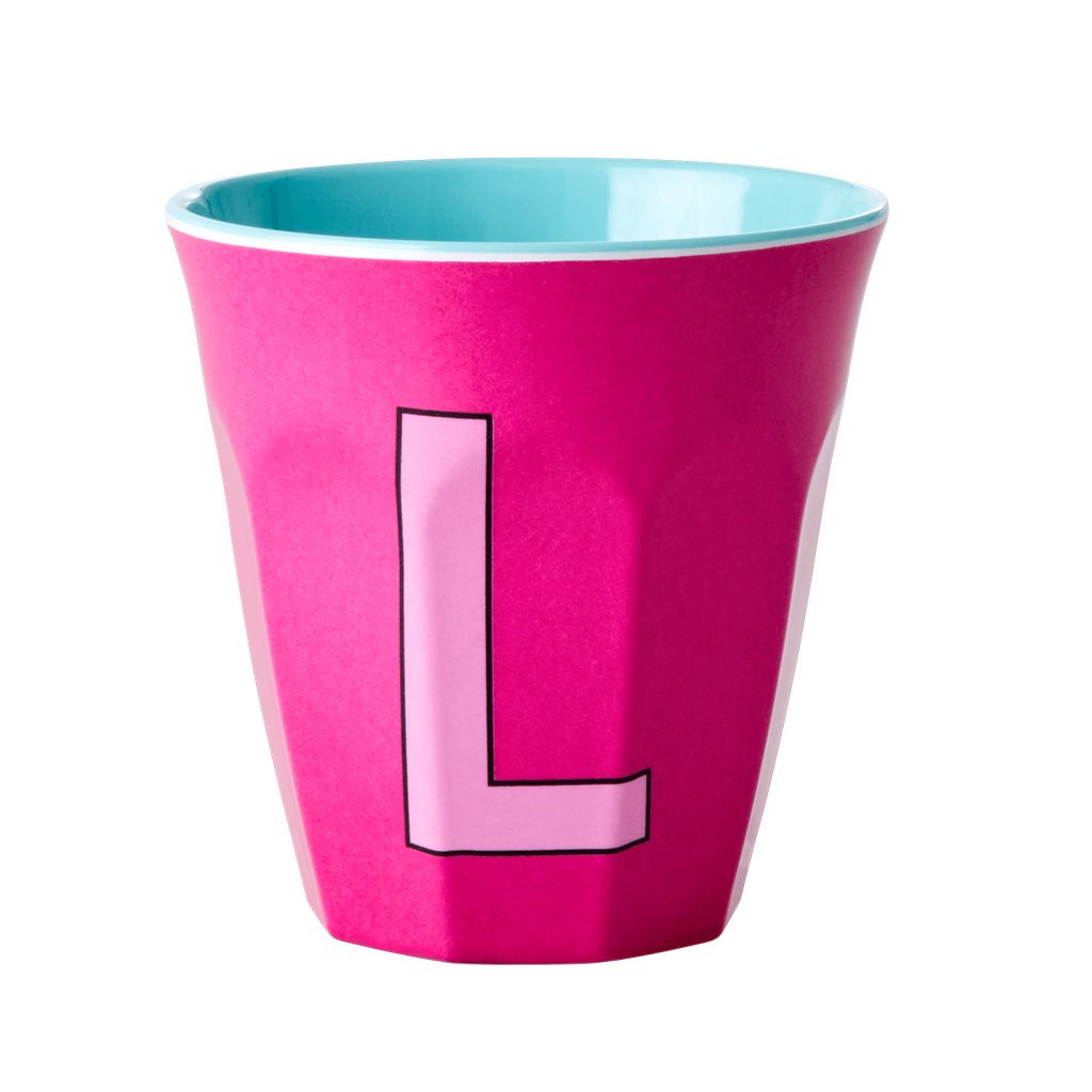 RICE ALPHABET CUPS - PINKS - Image 20