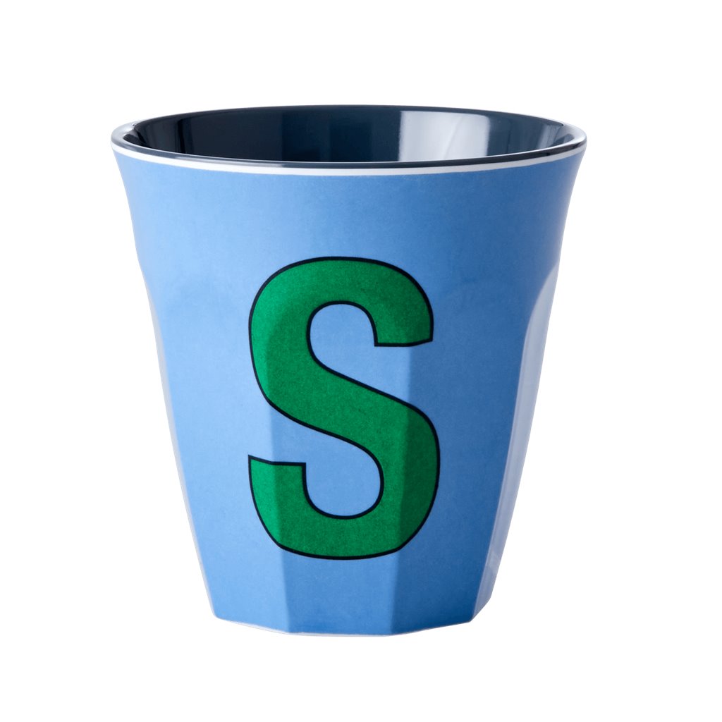 RICE ALPHABET CUPS - BLUES - Image 3