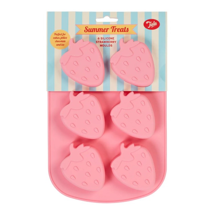 SILICONE STRAWBERRY ICE MOULD - Image 2