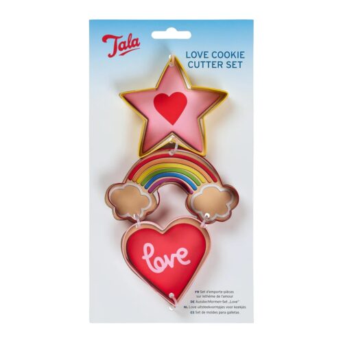 RAINBOW, HEART AND STAR CUTTER SET