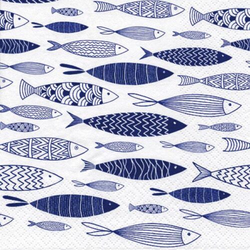 SHOAL OF FISH NAPKINS