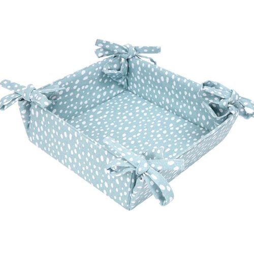 SINTRA RECYCLED COTTON BREAD BASKET - DUCK EGG