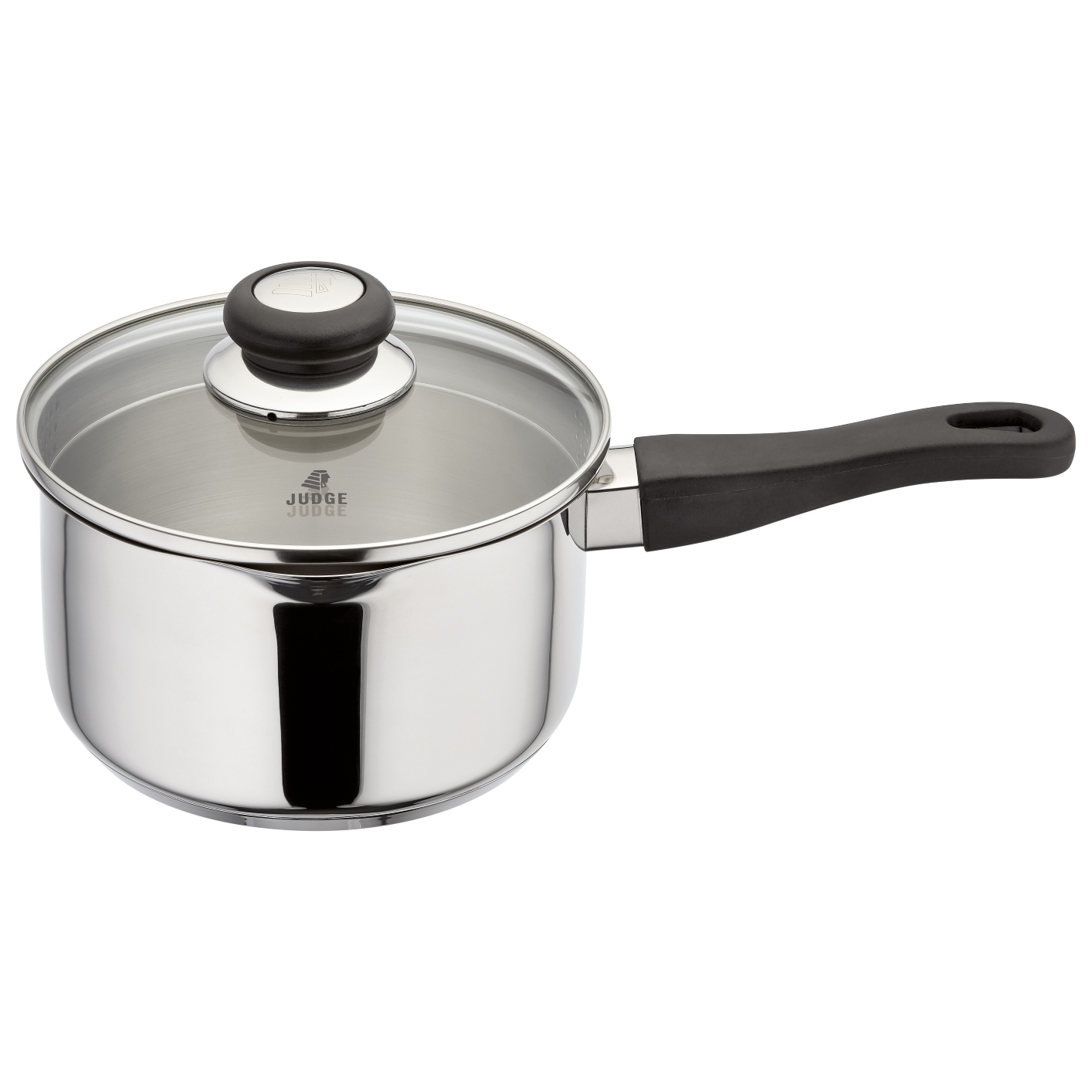 JUDGE VISTA STAINLESS STEEL DRAINING SAUCEPAN - 18CM