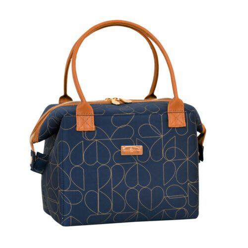 NAVY CONVERTIBLE INSULATED TOTE BAG