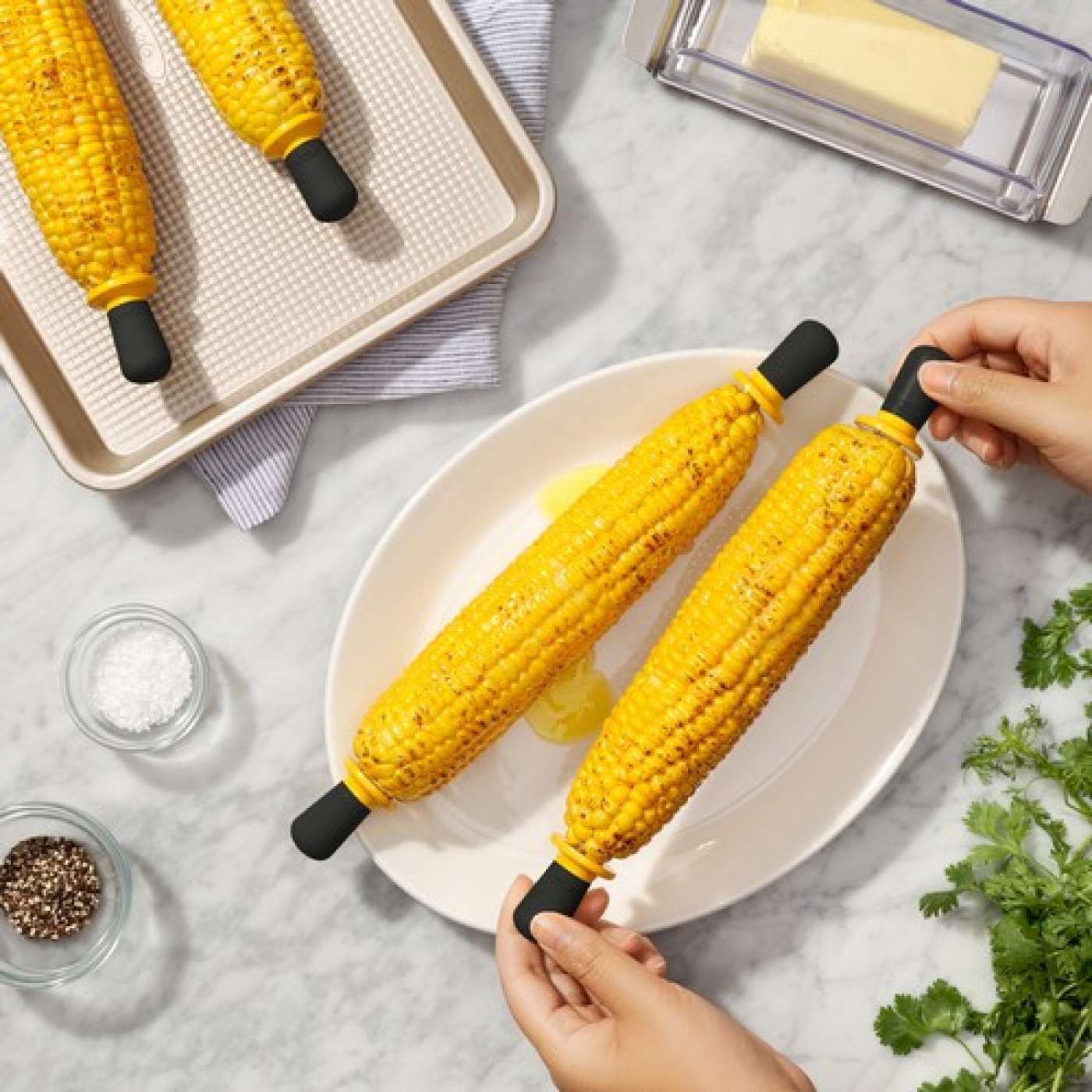 OXO GOOD GRIPS CORN HOLDERS - SET OF 8 - Image 2
