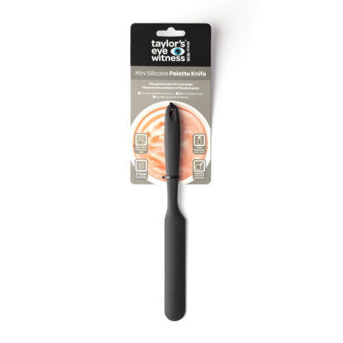 MINI SILICONE PALETTE KNIFE – BLACK