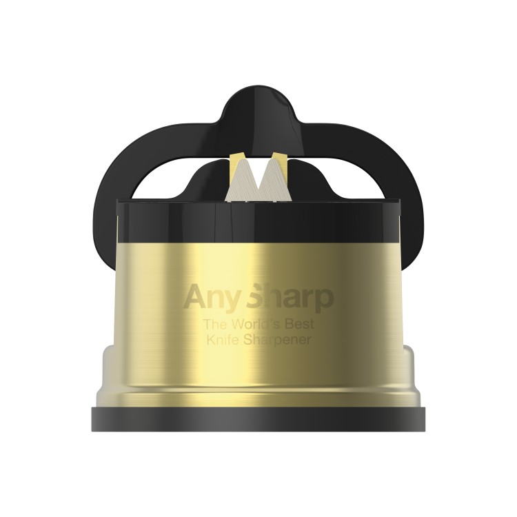 ANYSHARP PRO KNIFE SHARPENER - BRASS FINISH - Image 3