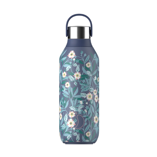 CHILLY'S LIBERTY SERIES 2 500ML BOTTLE - WHALE BLUE BRIGHTON BLOSSOM