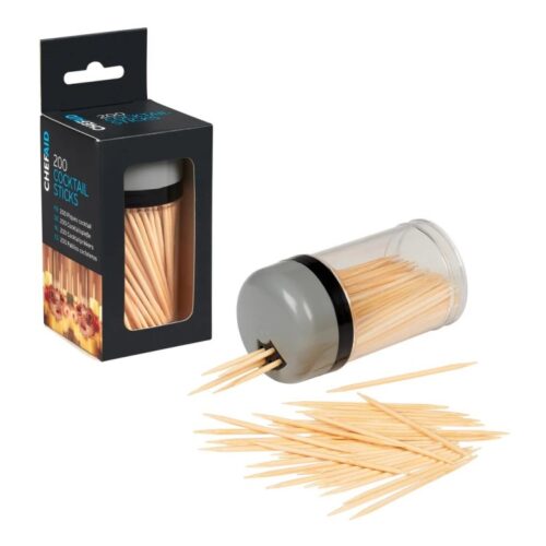 COCKTAIL STICKS IN A TUB - 200 PIECES