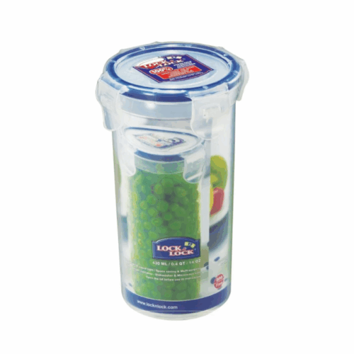 LOCKNLOCK TALL ROUND AIRTIGHT STORAGE - 430ML