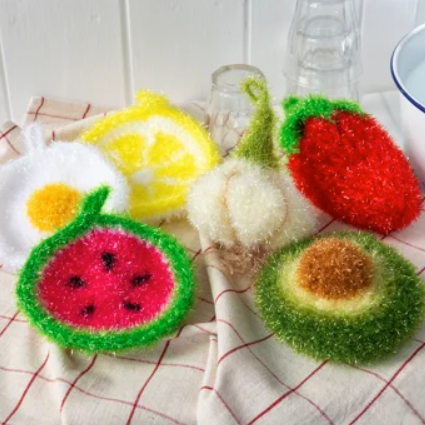 FOODIE NON-SCRATCH SPONGES