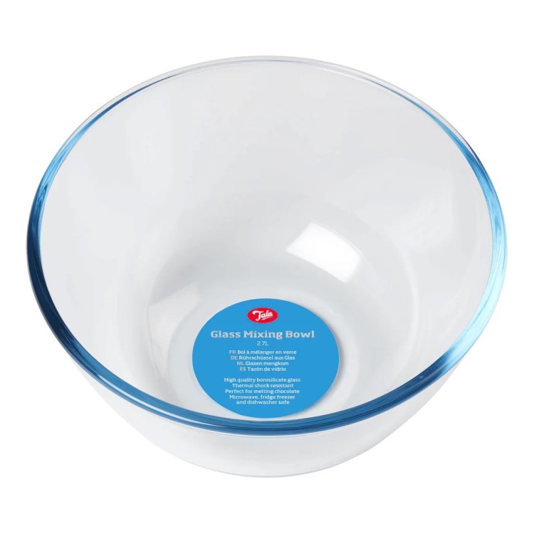 TALA GLASS MIXING BOWL - 2.7L ( 23CM X11CM) - Image 2