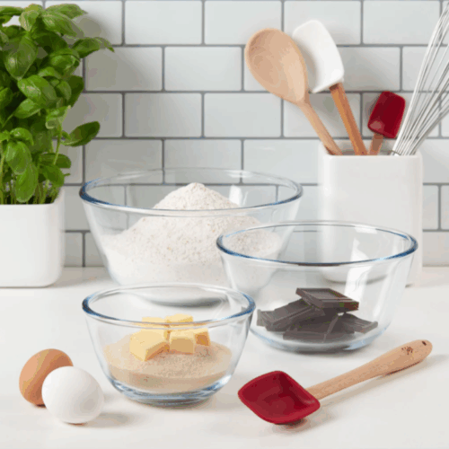 TALA GLASS MIXING BOWL - 2.7L ( 23CM X11CM)