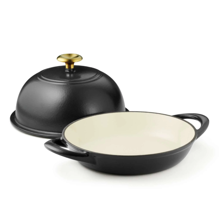 CAST IRON BREAD OVEN - BLACK