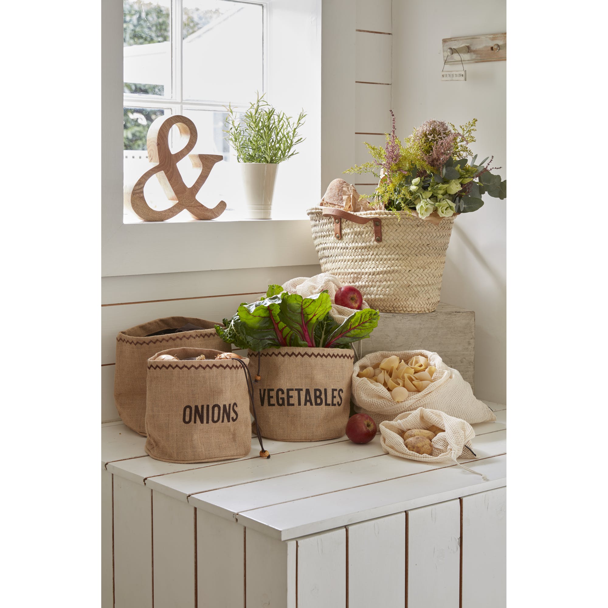 JUTE ONION STORAGE BAG - Image 2