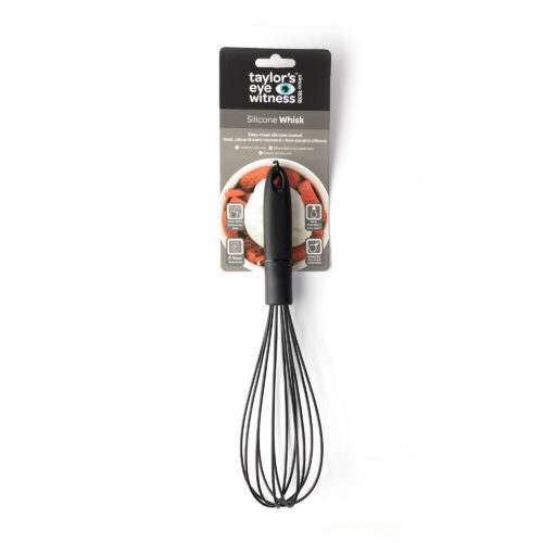 SILICONE WHISK - BLACK