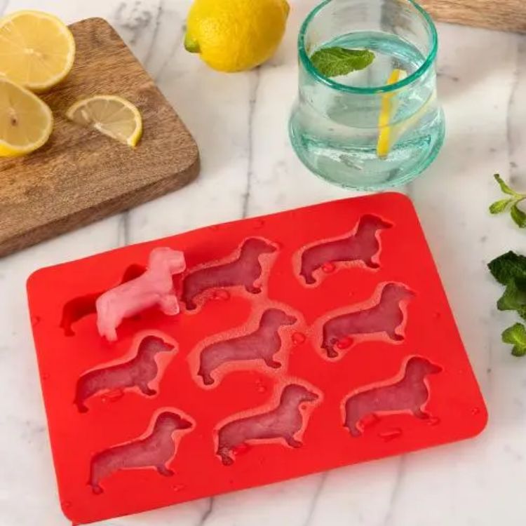 SILICONE ICE CUBE TRAY - SAUSAGE DOG - Image 2