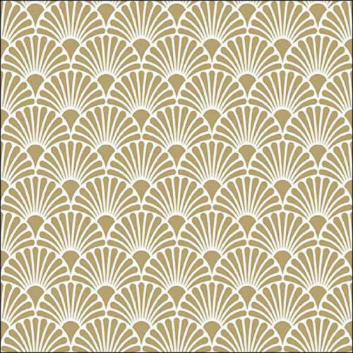 ART DECO GOLD PAPER NAPKIN