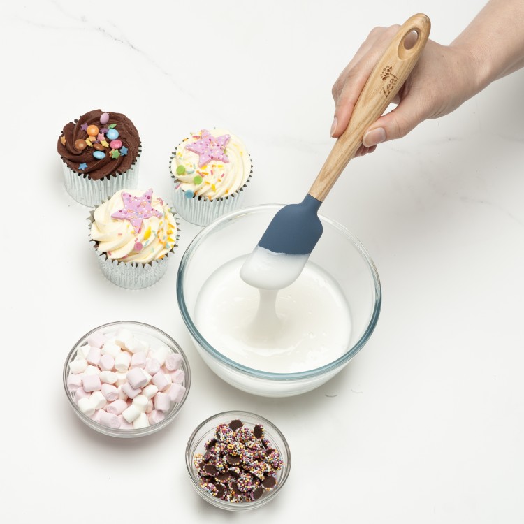 SMALL SILICONE SPATULA - ASH HANDLE - Image 2