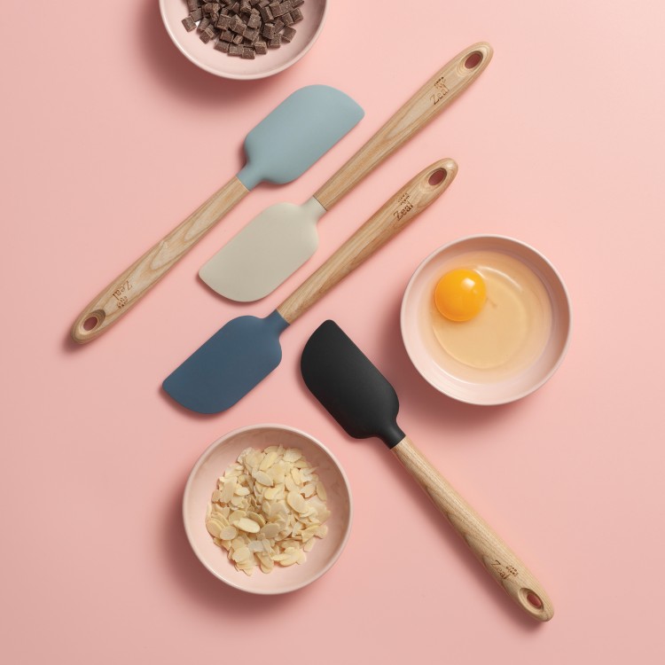 LARGE SILICONE SPATULA - ASH HANDLE - Image 2