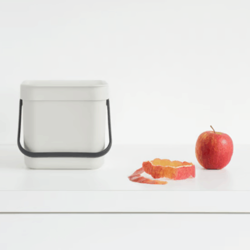 BRABANTIA SORT & GO FOOD BIN - 3 LITRE / LIGHT GREY